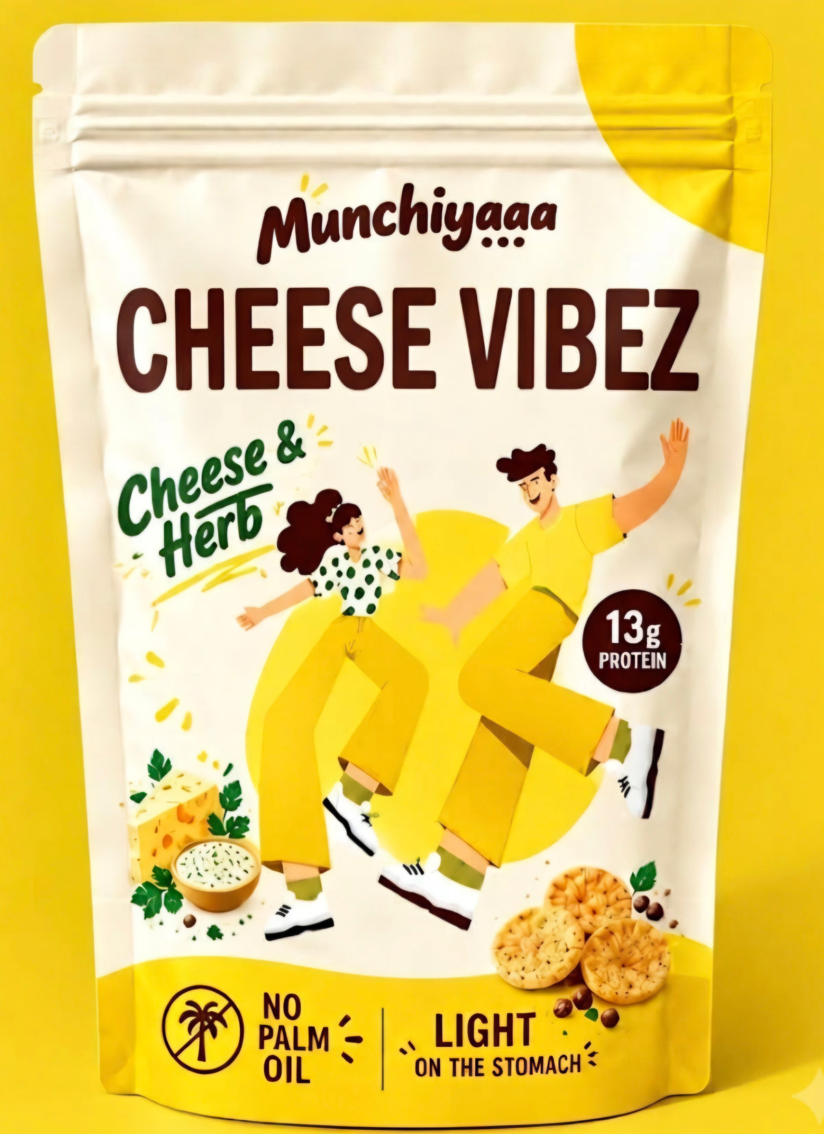 Moong Dal Chips- Cheesy Vibez